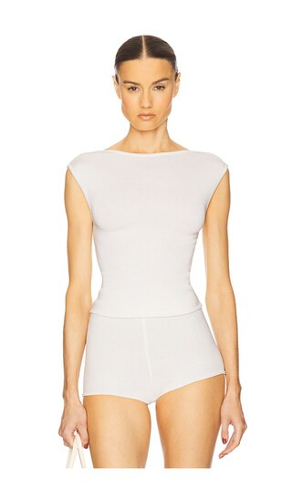 Celestine Top in Cream | Revolve Clothing (Global)