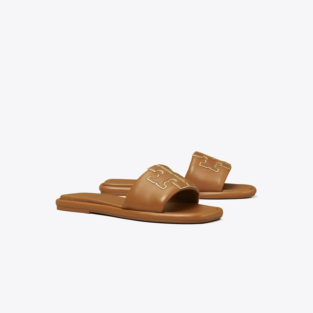 Tory Burch Double T Burch Slide | Tory Burch (US)