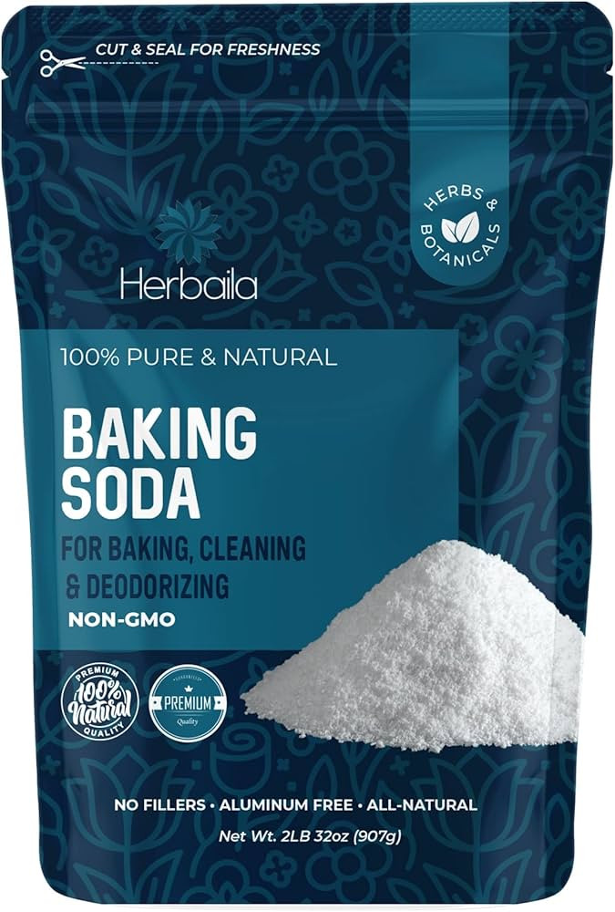 Baking Soda Bulk 2lbs, Food Grade baking soda for baking, cleaning, deodorizing and household usa... | Amazon (US)