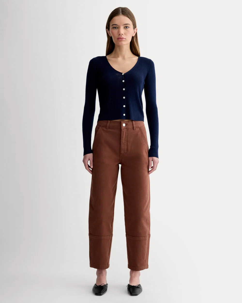 The Utility Barrel Pant | Rosewood | Regular | Everlane