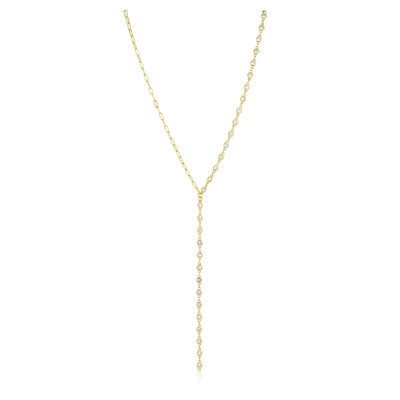 Halsey Cz Lariat | Sahira Jewelry Design