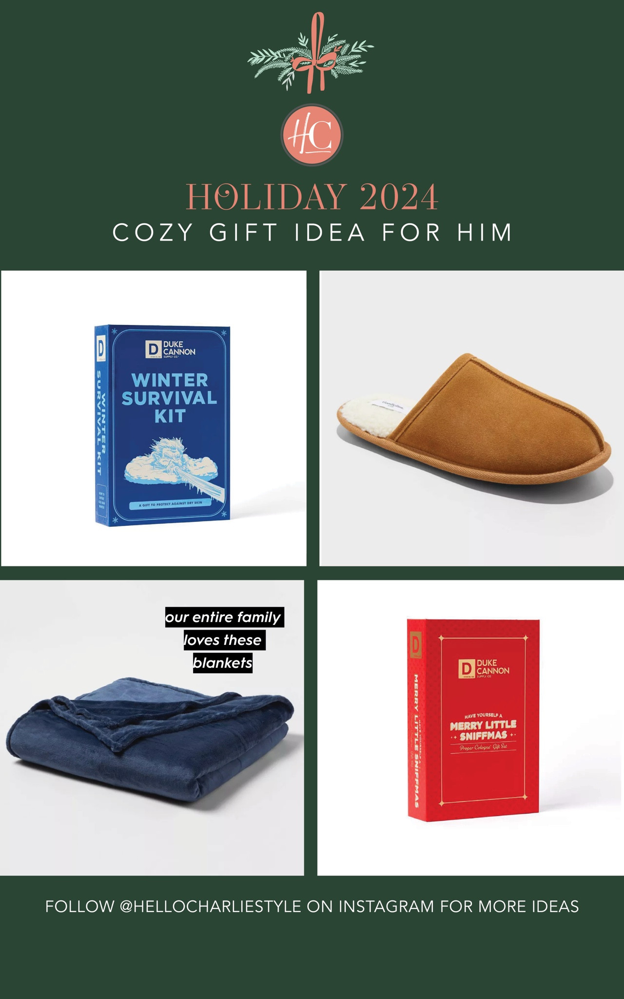 Cozy holiday gift ideas for him! Our family loves these blankets and they are 40% off today and the beauty products are 20% off!! 


#LTKHoliday #LTKSaleAlert #LTKGiftGuide