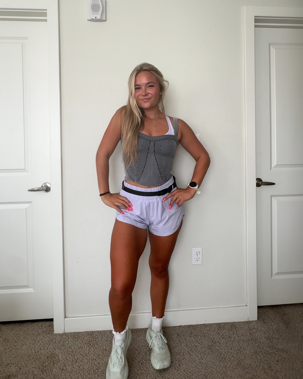 💜🏃🏼‍♀️‍➡️🤍💅🏼💜

#LTKActive #LTKSeasonal #LTKFindsUnder100