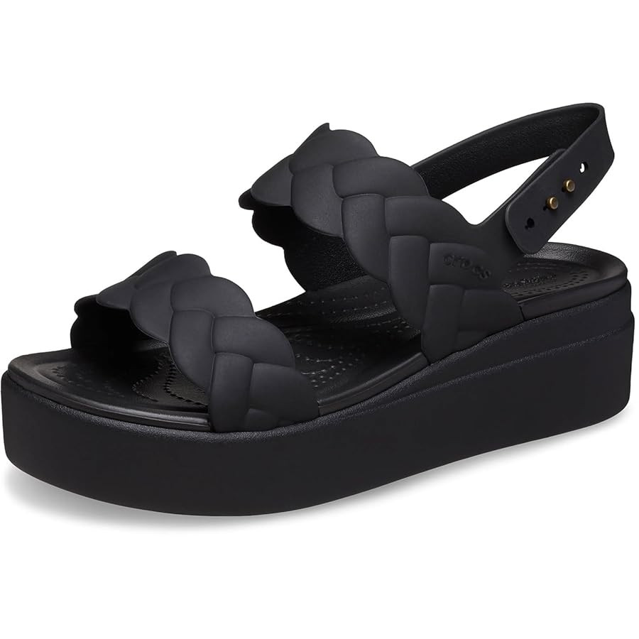 Crocs Women's Brooklyn Low Wedges Platform Sandals | Amazon (US)
