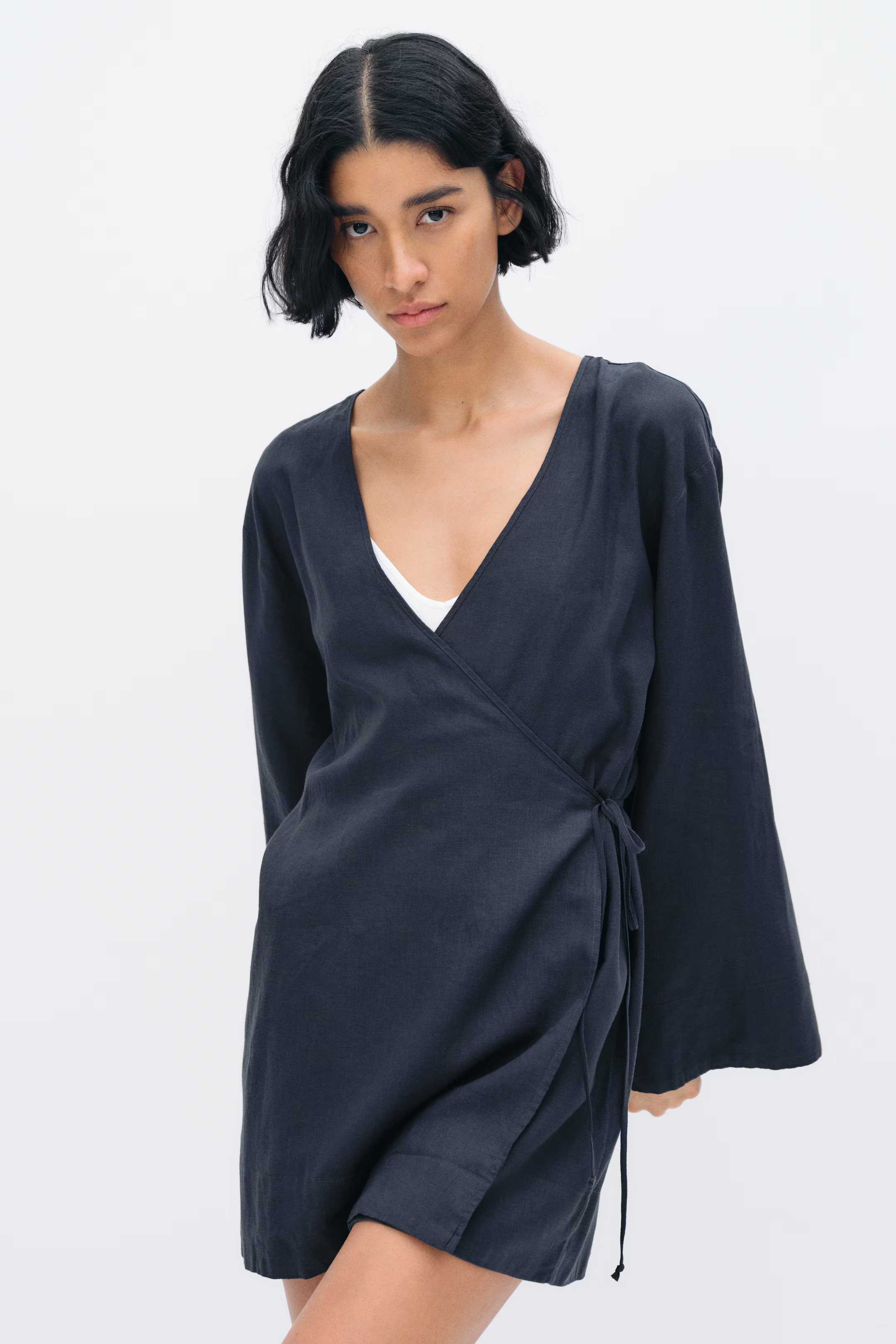 Linen-Blend Robe | H&M (US + CA)