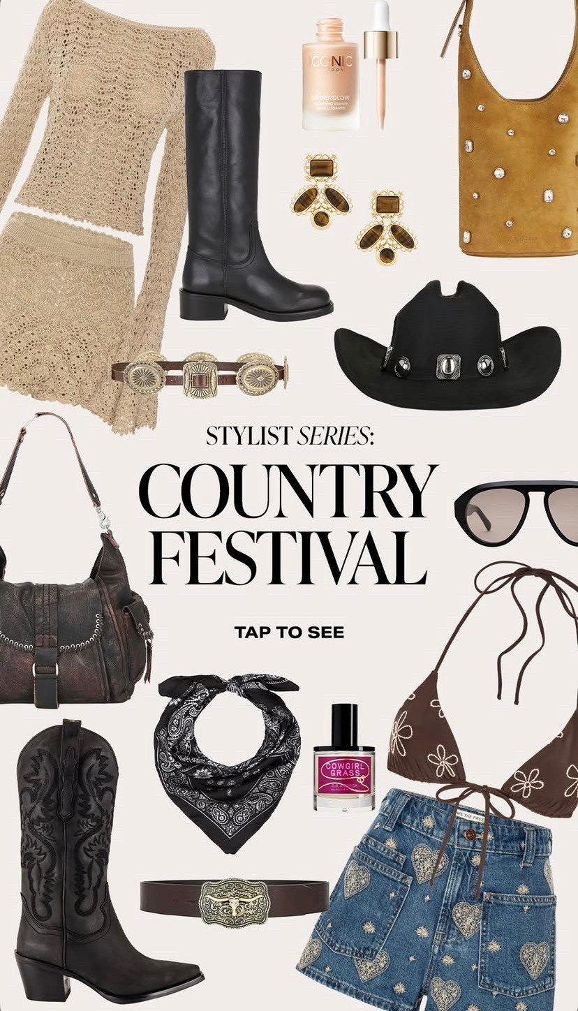 Country Festival 🤠

#countryconcert #festival #outfit #accessories #western hat tee shorts scarf bikini belt cap sweater boots jacket vest pants fringe 

#LTKootd #LTKgrwm #LTKFestival