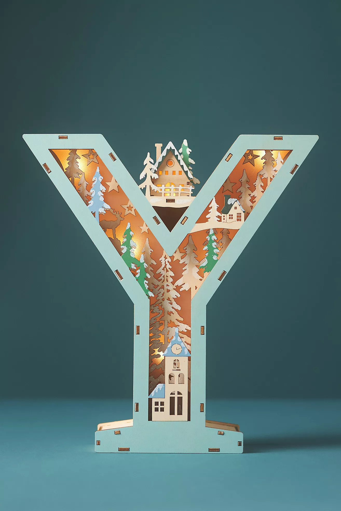 Wonderland Scene Monogram | Anthropologie (US)