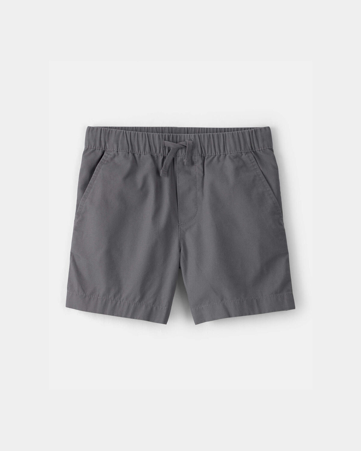 Boys Canvas Shorts - Grey | Carter's Inc