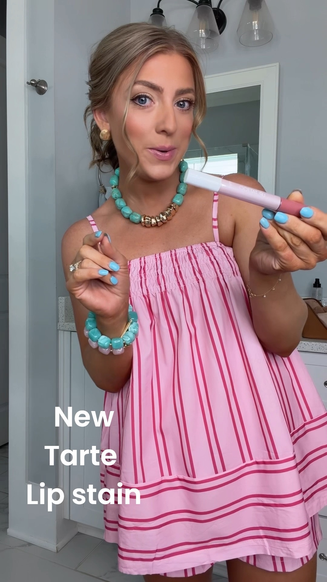 My latest beauty obsession? The Tarte Juicy Lip Tattoo! 💋✨

I am so impressed with this lip stain. The color lasts all day, it’s completely transfer-proof, and the dual-ended design makes it so easy to wear. One side is the stain for long-lasting color, and the other side is a glossy topper that gives the prettiest juicy finish.

💗 Long-lasting lip stain
✨ Transfer-proof formula
💄 Built-in gloss on the other end
🎨 Available in so many gorgeous shades
✔️ Perfect for everyday wear

I love that I can apply it in the morning and still have color on my lips hours later without constantly reapplying. The gloss adds the perfect touch when I want a little extra shine, but the stain holds up beautifully on its own too.

If you’ve been searching for a lip product that actually stays put, this one is absolutely worth the hype! 😍

#TarteCosmetics #TarteJuicyLipTattoo #LipStain #BeautyFinds #MakeupFavorites #LongLastingLipStain #TransferProofMakeup #BeautyObsessed #LipGloss #TarteBeauty #MakeupMustHaves #BeautyInfluencer #EverydayMakeup #SummerBeauty #MakeupLover #BeautyProducts #SephoraFinds #UltaBeauty #LipProduct #BeautyReview

#LTKgrwm #LTKBeauty