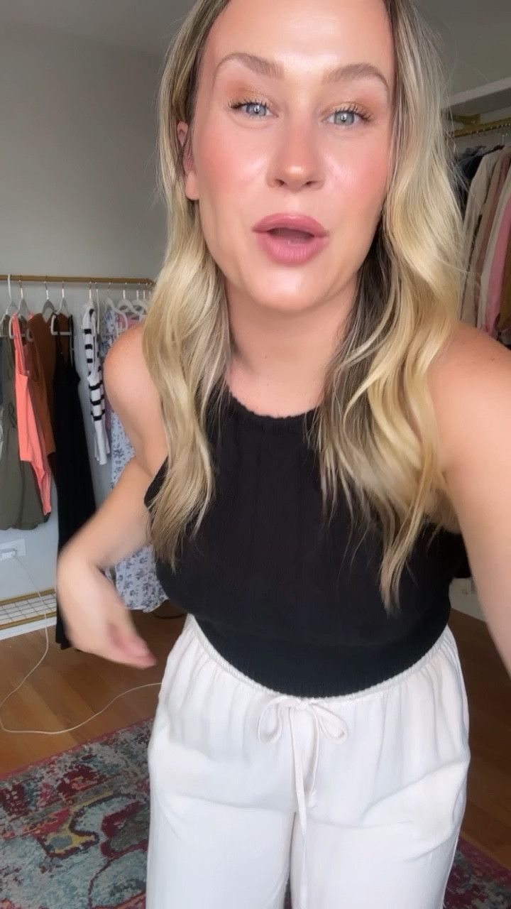 Amazon fashion favorites, I wore this to travel in last week, these linen pants are super lightweight and comfy and this halter top is so cute! 

#LTKunder50 #LTKtravel #LTKstyletip