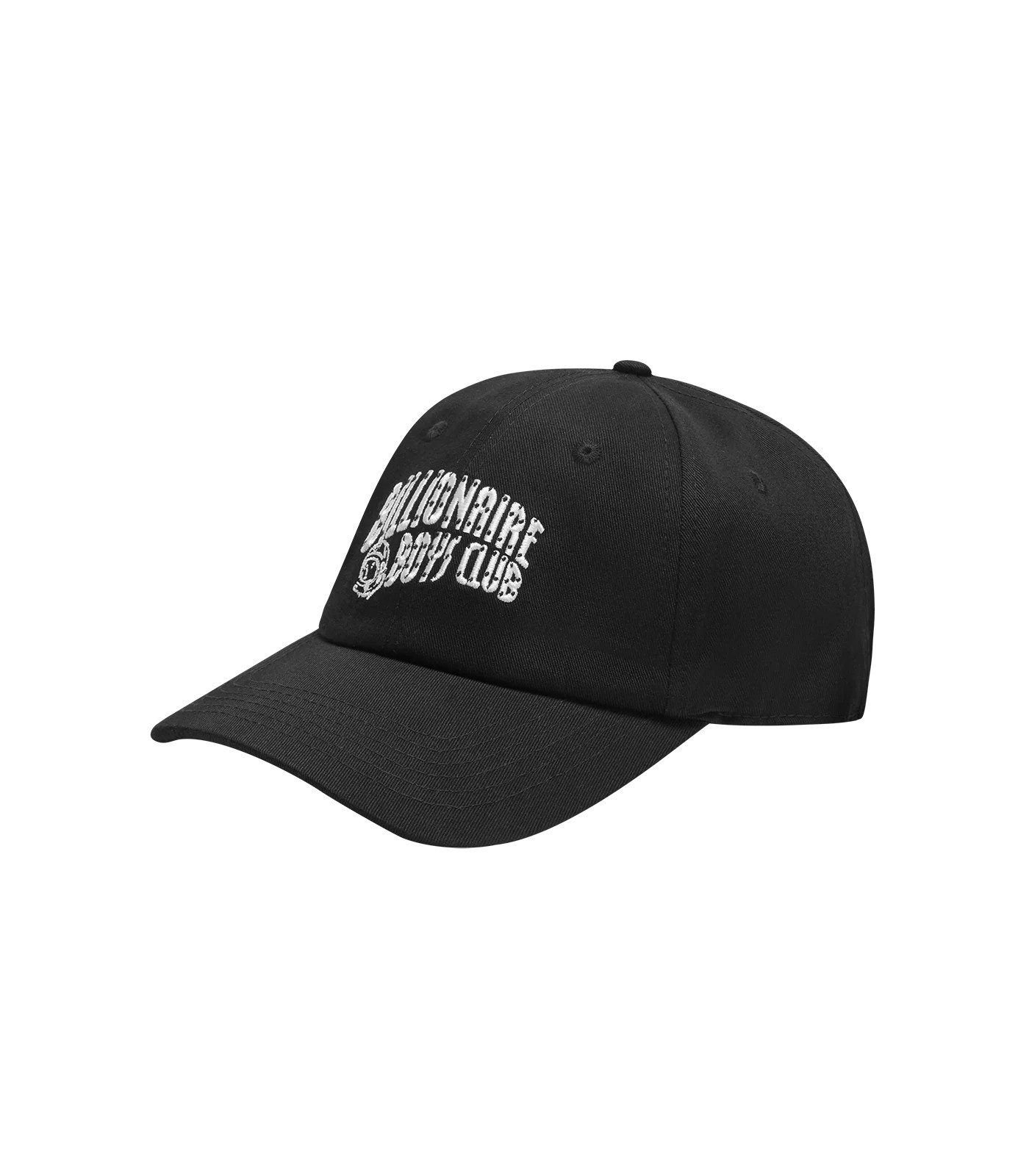 ARCH LOGO CURVED VISOR CAP - BLACK | Billionaire Boys Club EU