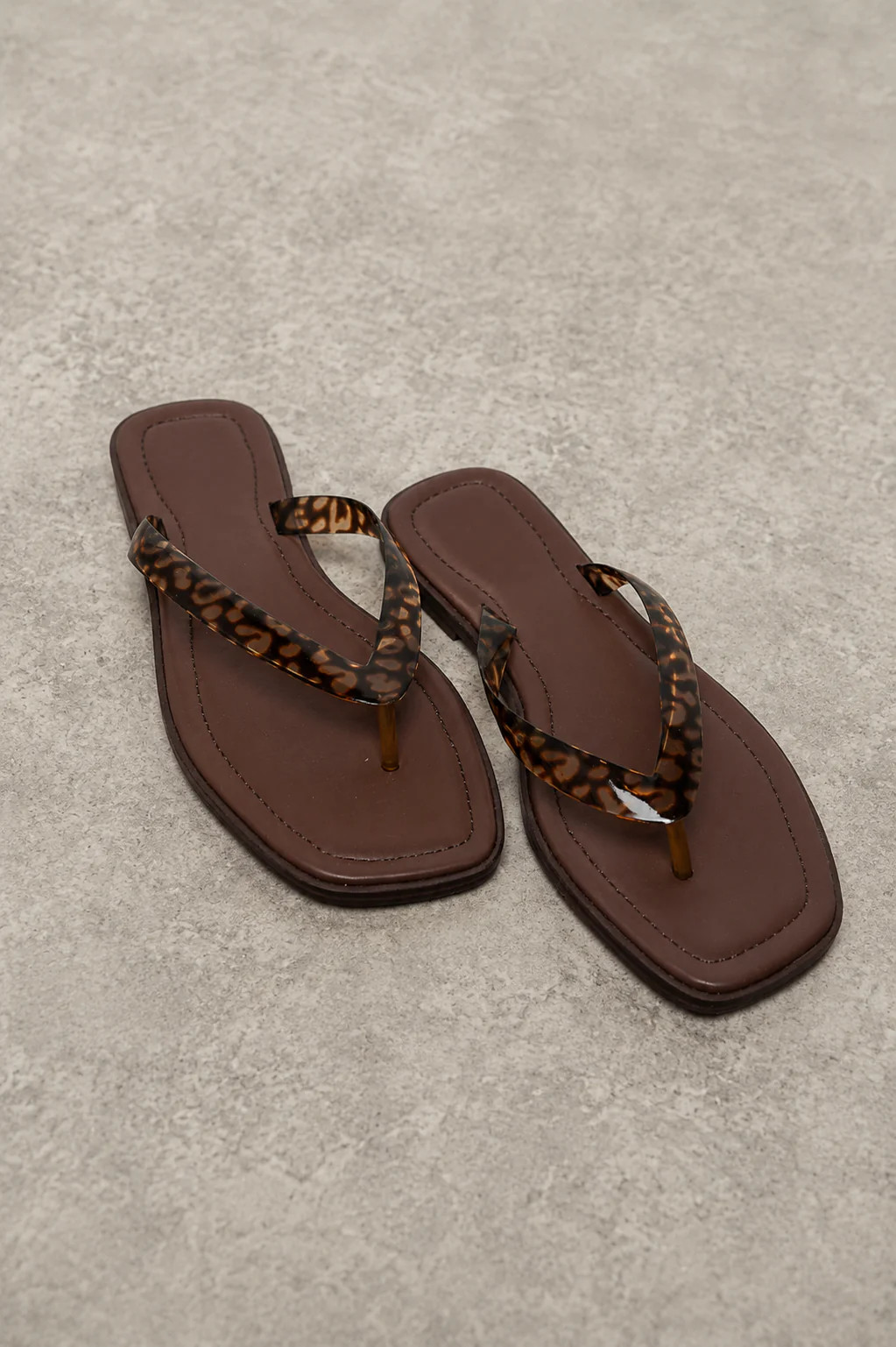 Trixie Jelly Sandal in Leopard | Böhme US