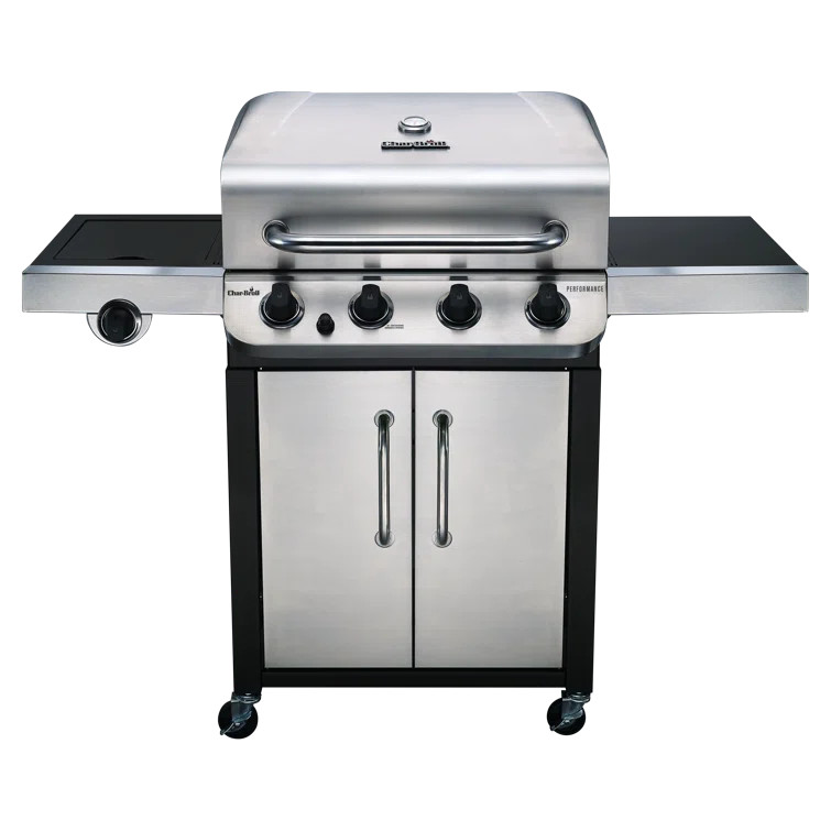 Performance Series Char-Broil 4 - Burner Free Standing Liquid Propane 36000 BTU BTU Gas Grill wit... | Wayfair North America