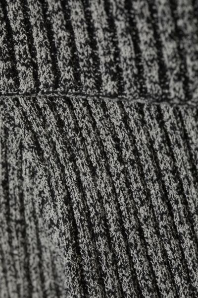 Off-Shoulder-Strickjacke mit Reißverschluss Vanna - Zwei Grautöne - Ladies | H&M AT | H&M (DE, AT, CH, NL, FI)