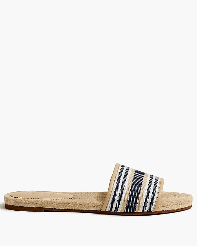 Espadrille slide sandals | J.Crew Factory