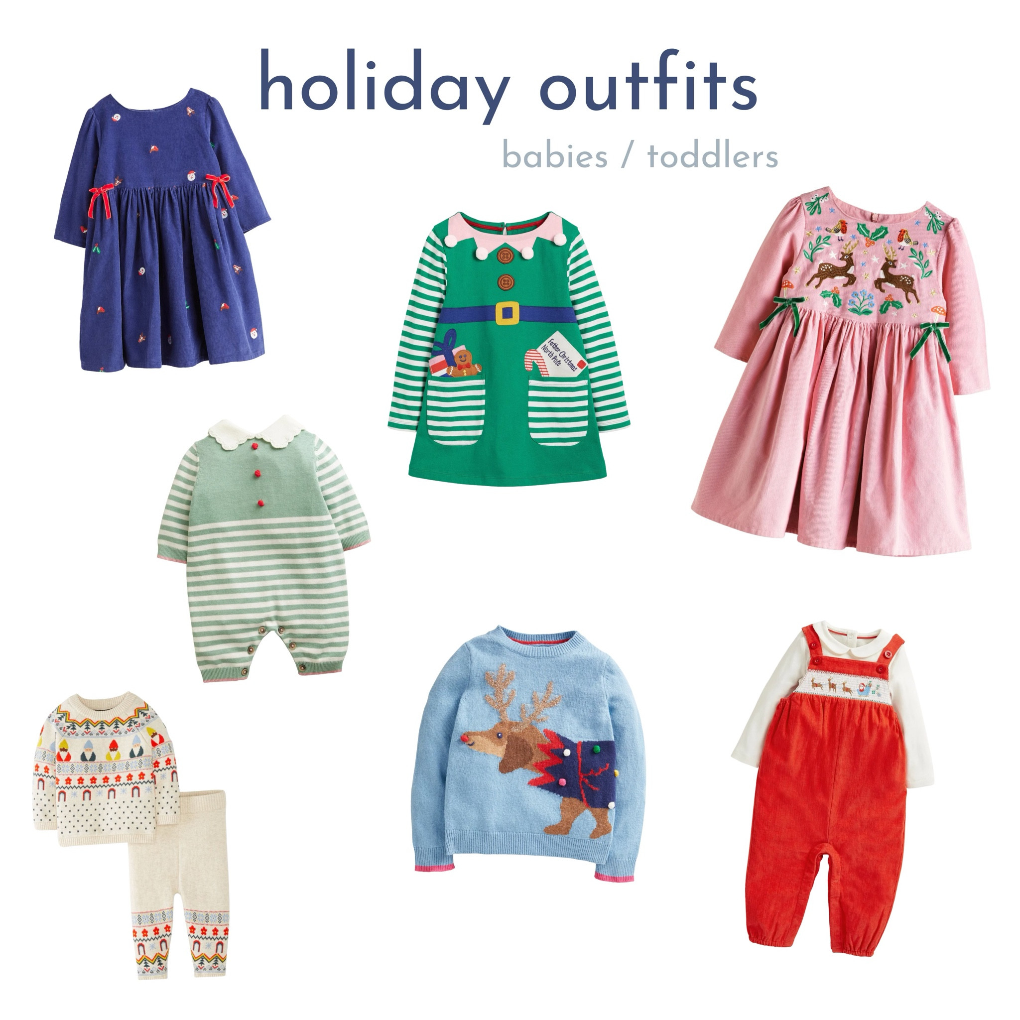 Holiday outfits for babies & toddlers 

#LTKHoliday #LTKbaby #LTKSeasonal
