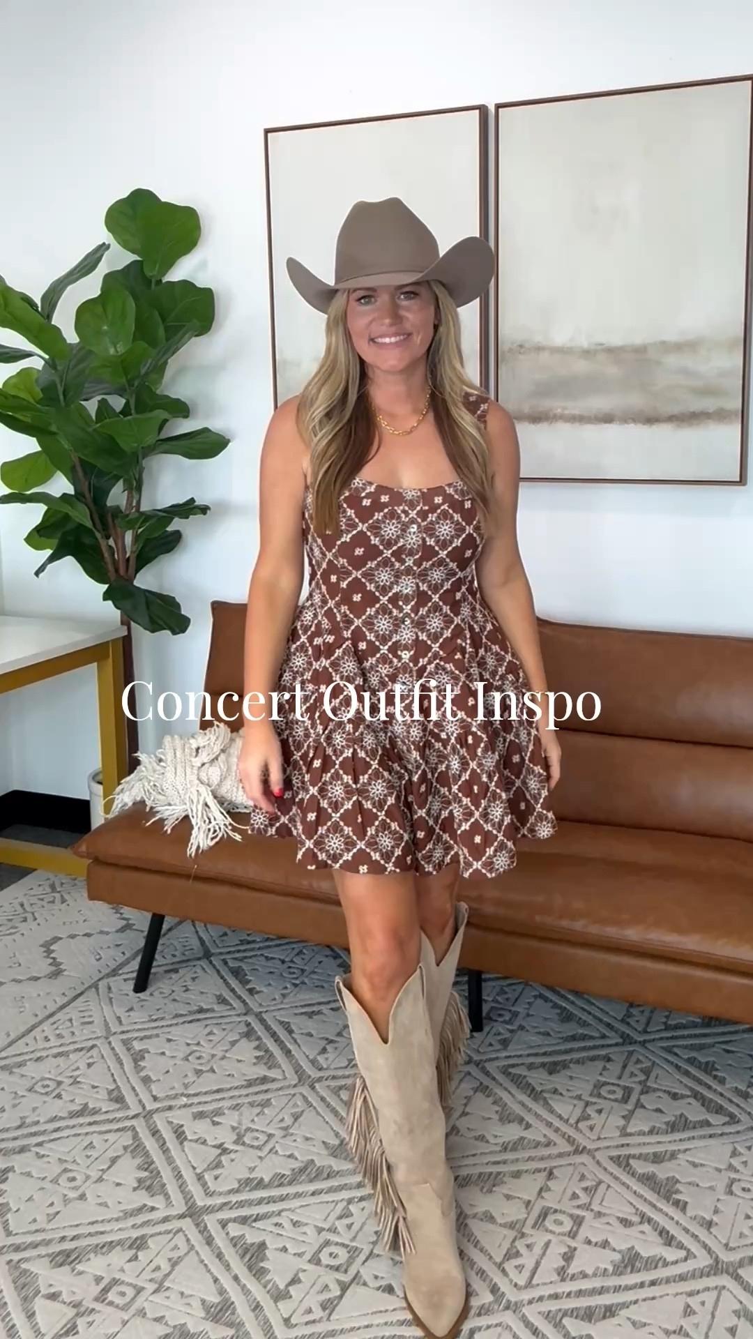 Partnered with @VICI  for a concert festival look that leans fully into western. Printed romper with movement, styled with fringe boots and a classic hat for a strong day to night outfit. Use code AUDRIE35 for 35% off.

VICI romper, VICI outfit, concert outfit, festival style, western outfit, fringe boots, summer outfit, AudrieDollins

#LTKOver40 #LTKFestival #LTKSeasonal