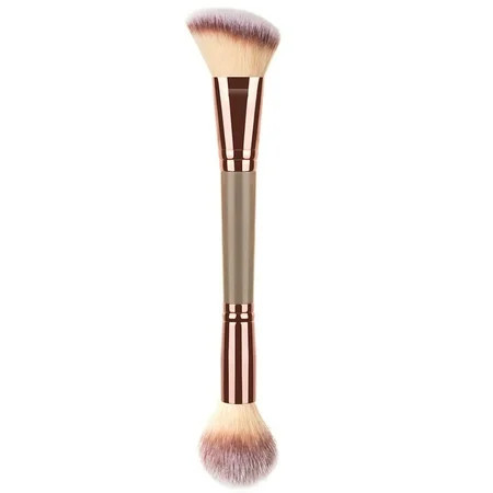 Foundation Makeup Brush Double Ended Makeup Brushes for Blending Liquid Powder Concealer Cream Cosmetics Blush Brush | Walmart (US)