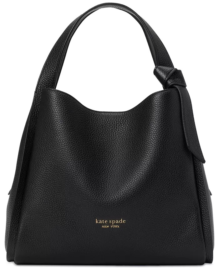 kate spade new york Knott Pebbled Leather Medium Crossbody Tote & Reviews - Handbags & Accessorie... | Macys (US)