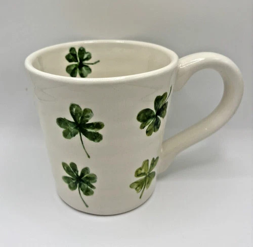 Lang Lucky Four Leaf Clover Mug St. Patrick's Day NEW | eBay US