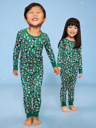 Old Navy x Disney Unisex Graphic Snug-Fit Pajama Set for Toddler & Baby | Old Navy (US)
