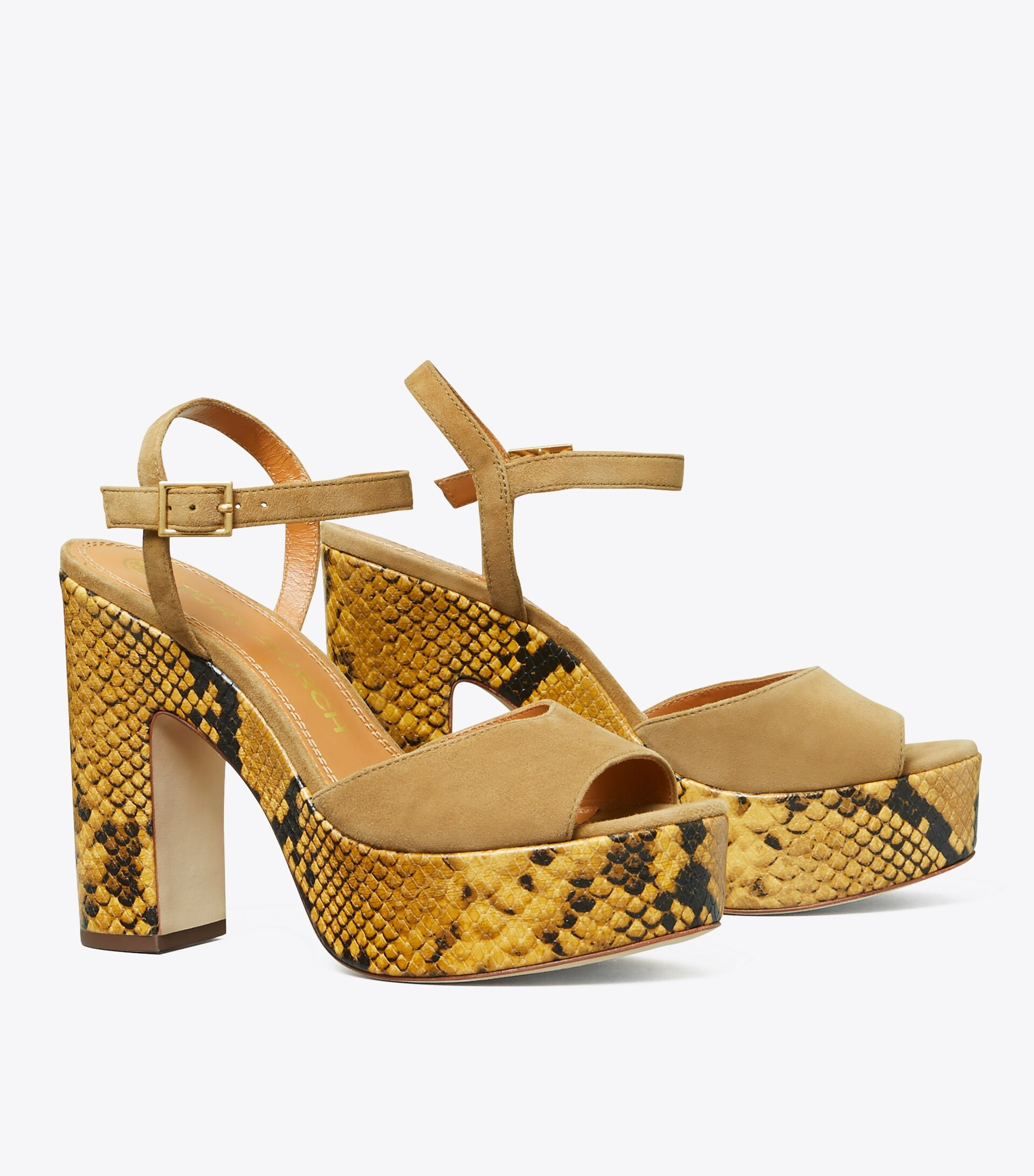 Mixed-Materials Platform Sandal | Tory Burch (US)