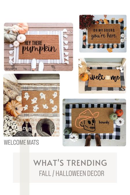 Fall Decor from Etsy!! Welcome mats are my FAVE 🍂

#LTKSeasonal #LTKhome #LTKunder100