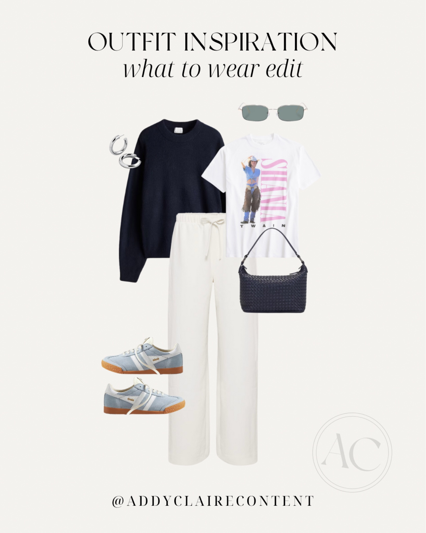 Cute Sneaker Outfit Ideas
sneakers casual outfit/ running errands outfit/ capsule wardrobe/ jeans outfit/ jeans/ minimalist outfits/ easy outfit ideas/ neutral outfits/ spring fashion trends/ affordable fashion finds/ trending womens sneakers/ graphic tshirt/ abercrombie sale
 

 #LTKU #LTKStyleTip #LTKShoeCrush
