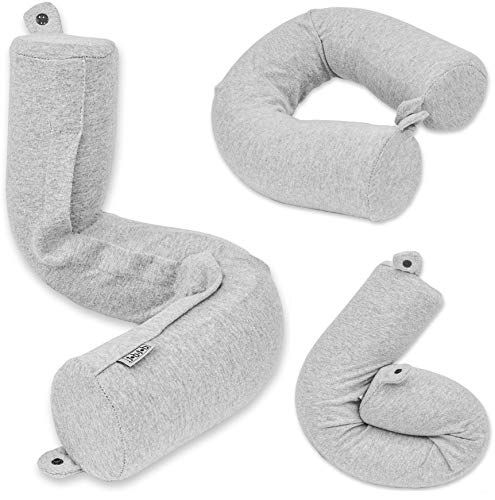 Dot&Dot Twist Memory Foam Travel Pillow for Neck, Chin, Lumbar and Leg Support - Neck Pillow for ... | Amazon (US)