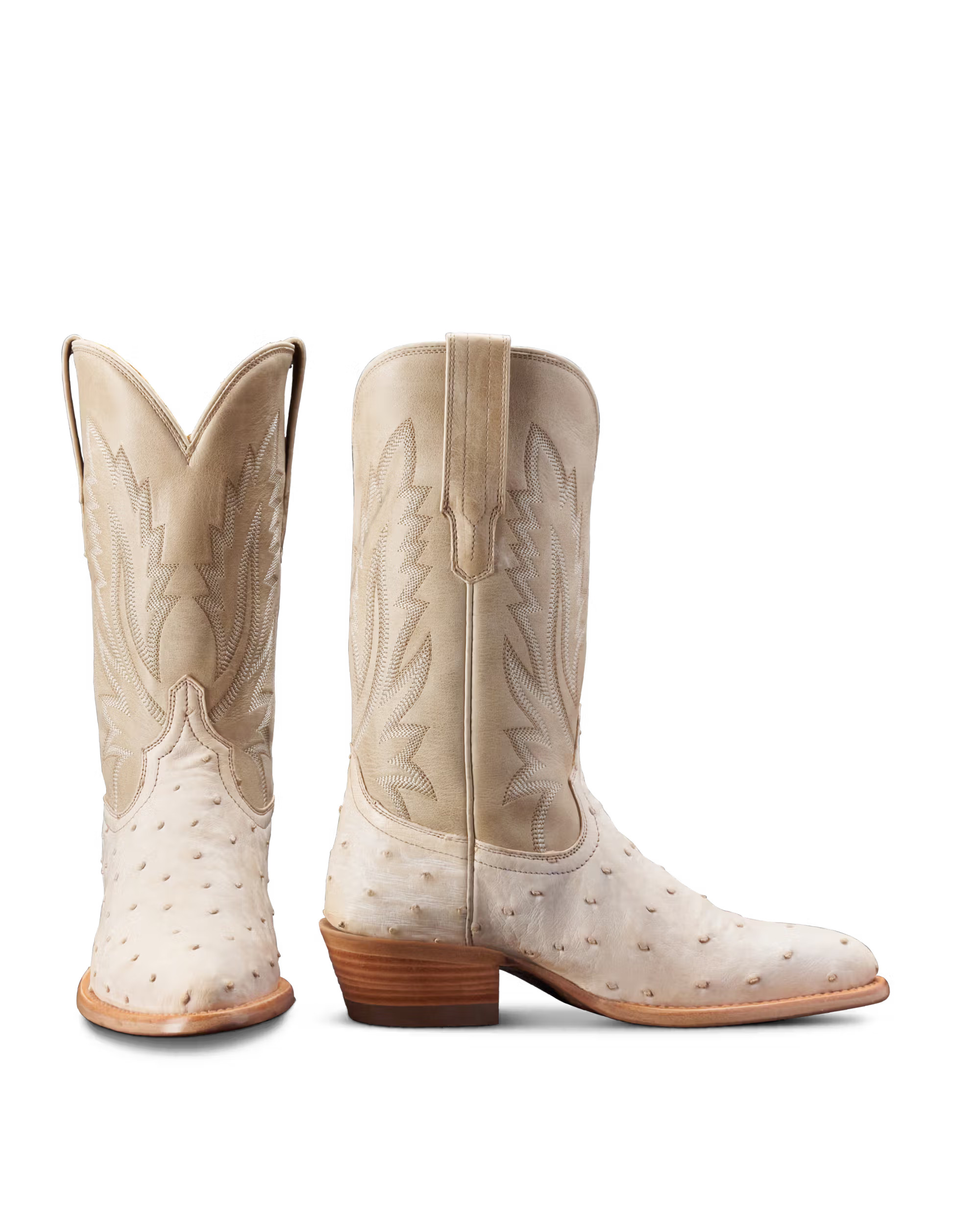 The Jamie in Pearl Ostrich - Women's Cowgirl Boot | Tecovas | Tecovas