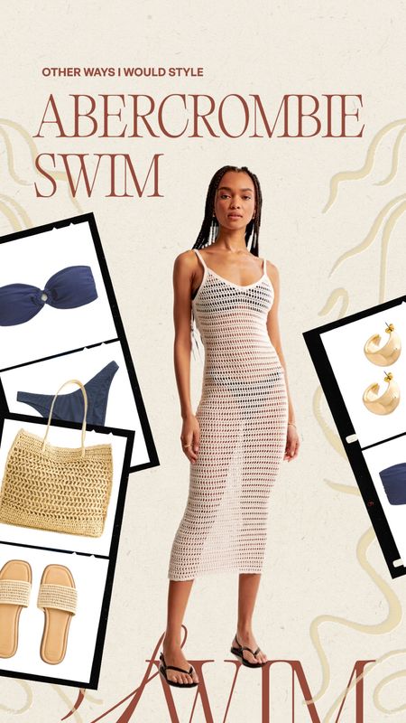 Abercrombie swim and how I would style🤍✨ they have the besttt options for a bachelorette party, so many different colors that could fit your theme #swim #bikini #abercrombie 

#LTKmidsize #LTKswim #LTKtravel