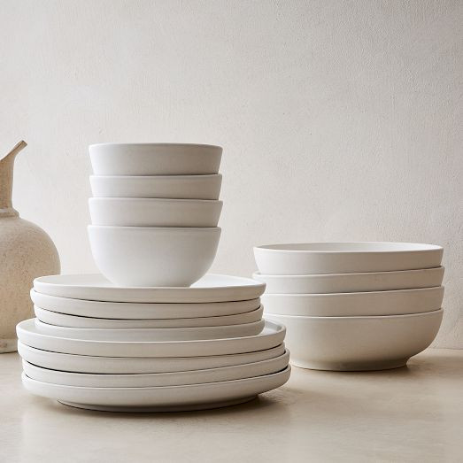 Kanto Stoneware Dinnerware (Set of 16) | West Elm (US)