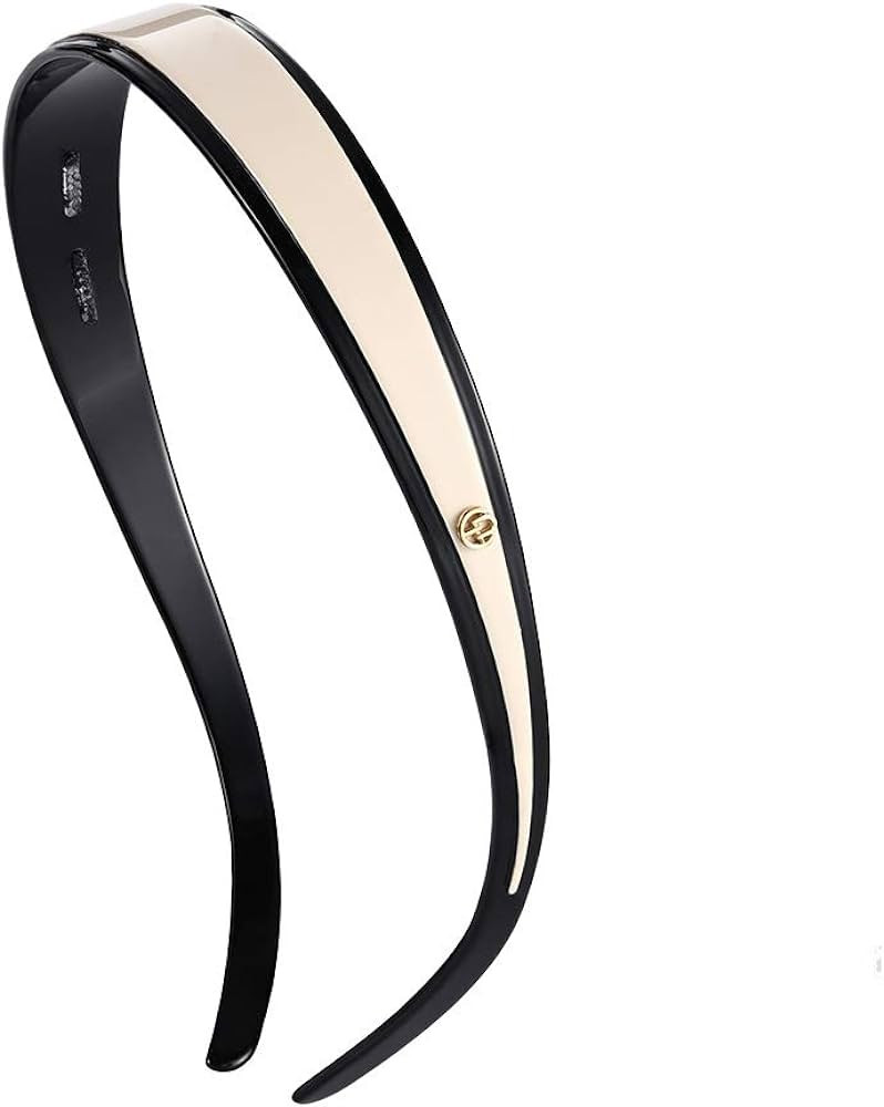 EVITA PERONI Wide Headband Designed for Glasses Black and White Headband for Women Comfortable Wo... | Amazon (US)