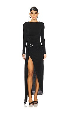 superdown Camryn Maxi Dress in Black from Revolve.com | Revolve Clothing (Global)