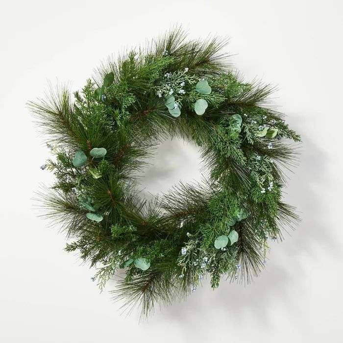 Pine and Eucalytpus Wreath - Threshold™ designed with Studio McGee | Target