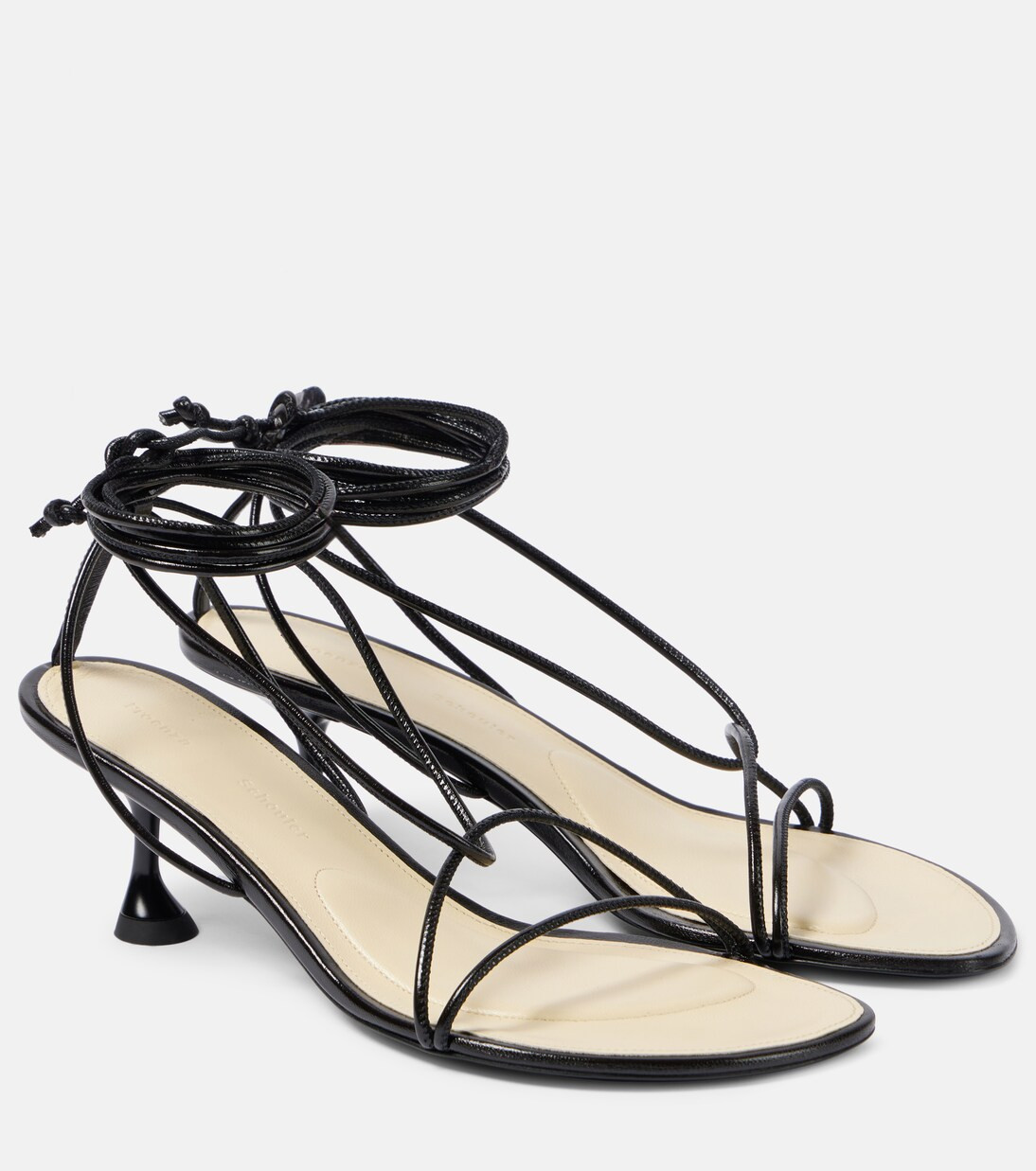 Tee Ankle 60 leather sandals | Mytheresa (UK)