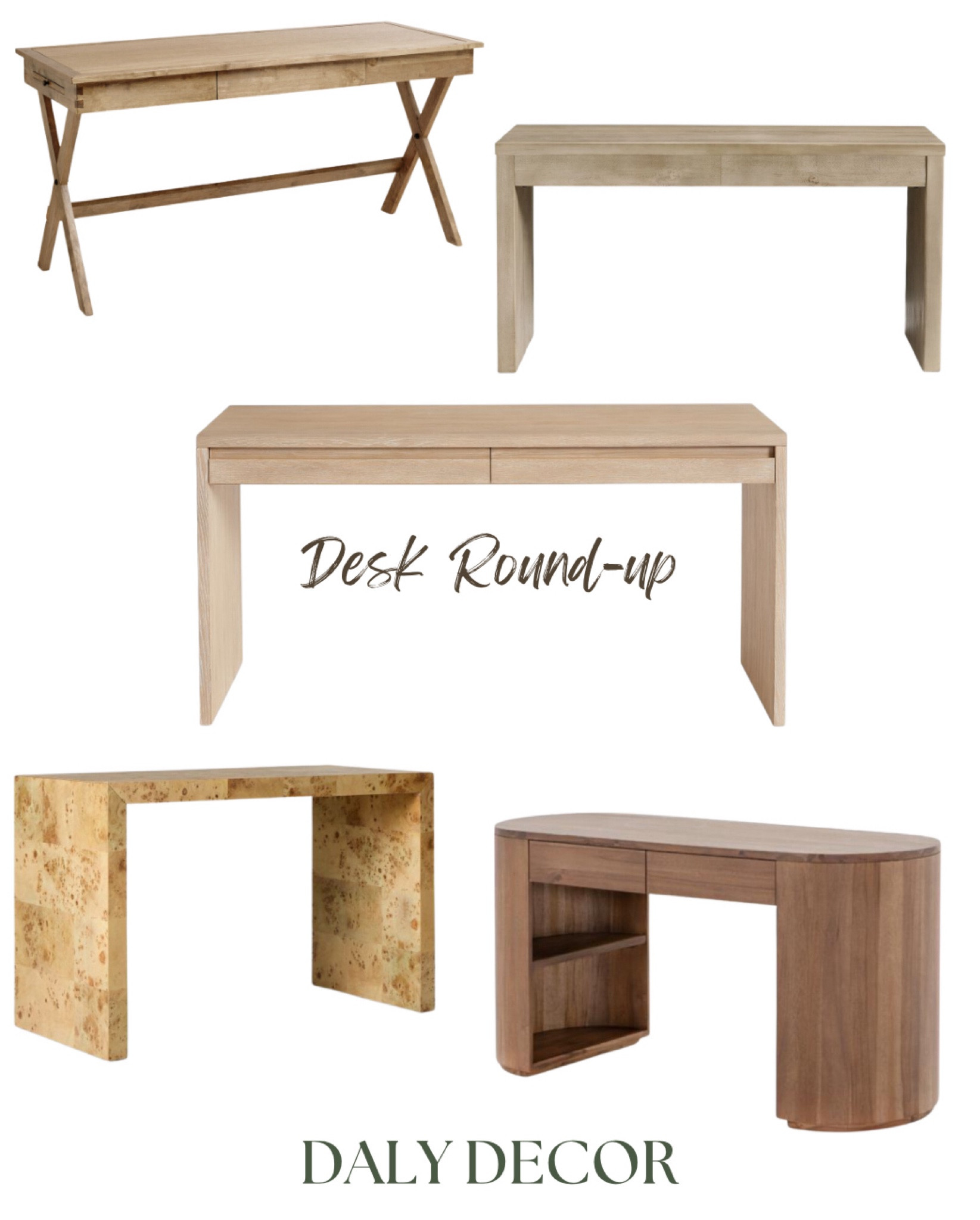 Neutral desk round-up - love all these options! 

#LTKHome