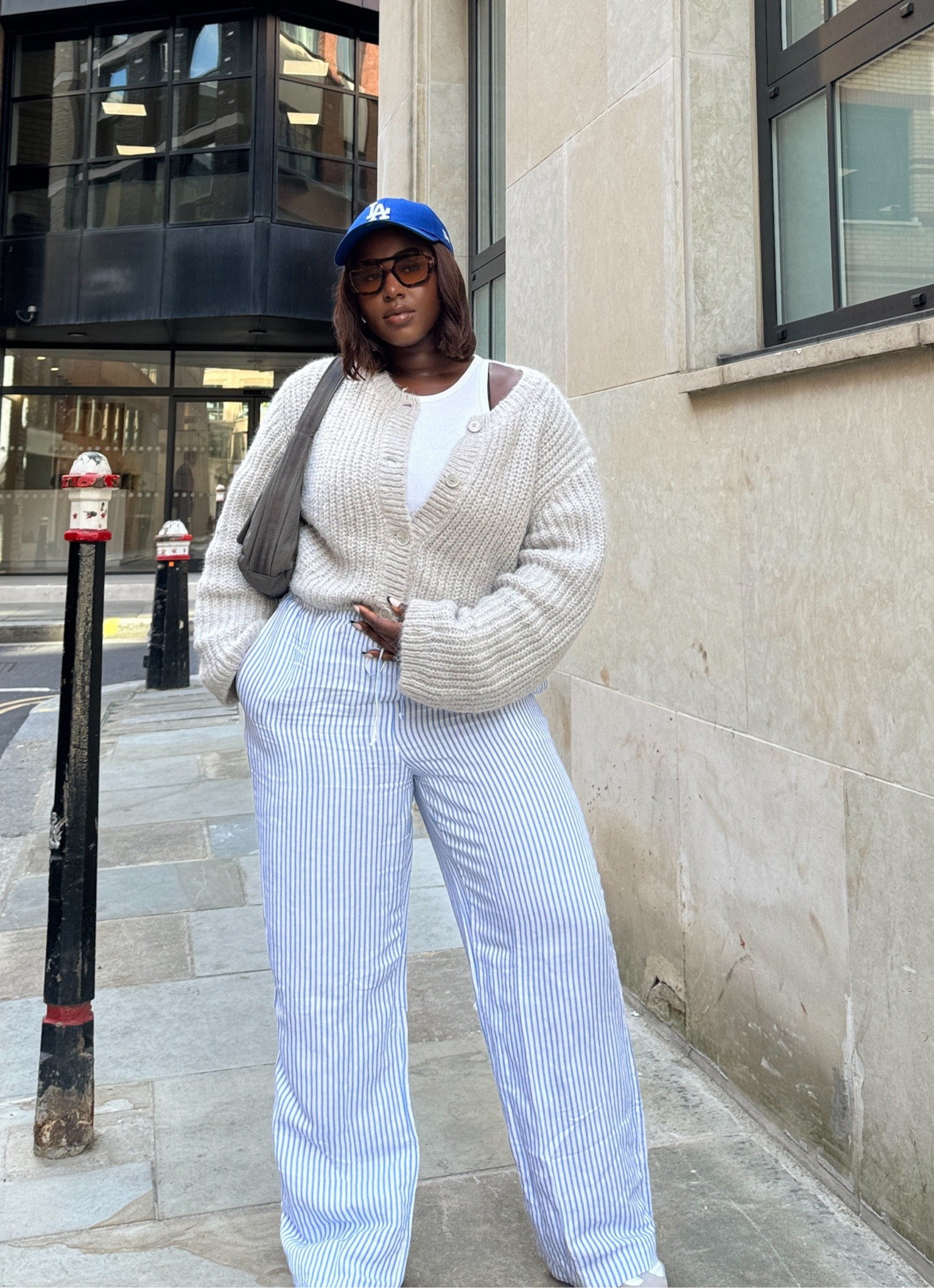 In love with this spring outfit 😍💙 

Trousers - medium 
Jumper - medium 
#spring #springootd #springoutfitinspo #midsizestyle 

#LTKstyletip #LTKeurope #LTKcurves