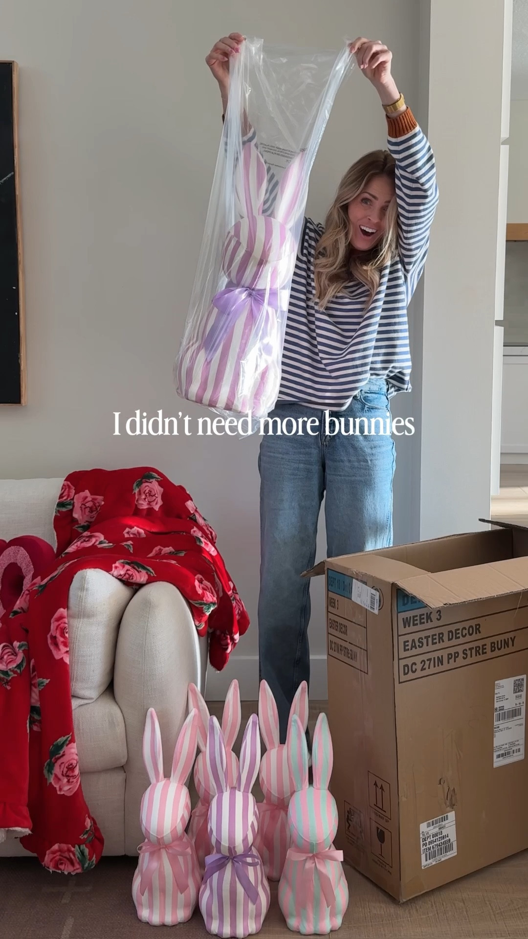 Walmart Stripped Bunnies

#LTKmomlife #LTKSeasonal #LTKHome