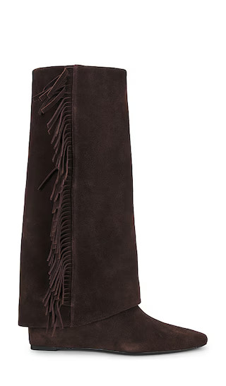 Quinn Fringe Boot in Cacao | Revolve Clothing (Global)