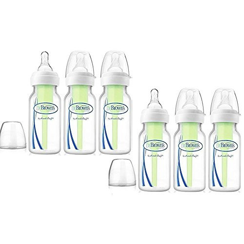 Dr. Brown's Bottles 6 Count (4 Oz), Option Bottles Can Be Used with or Without the Vent | Amazon (US)