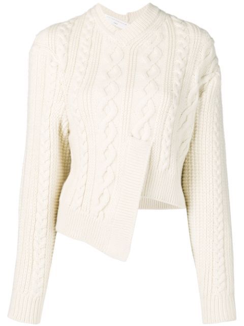 Patched cropped jumper | Farfetch (US)