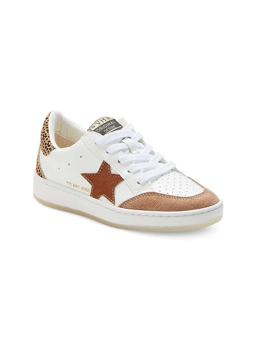 Vintage Havana Kid's Kimber Star Patch Perforated Sneakers - White Leopard - Size 13 (Child) | Saks Fifth Avenue OFF 5TH