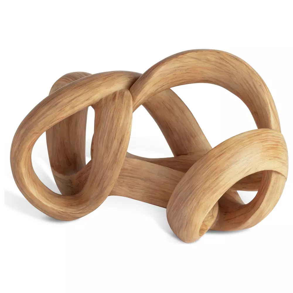 Buy Habitat Wooden Effect Knot Ornament | Garden ornaments | Argos | argos.co.uk