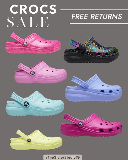 Crocs on sale for the 

@crocs 

#crocs #ad 

#LTKunder50 #LTKsalealert #LTKkids