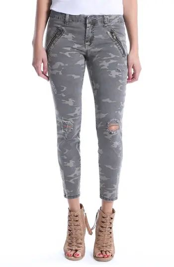Women's Kut From The Kloth Connie Ankle Skinny Camo Jeans | Nordstrom