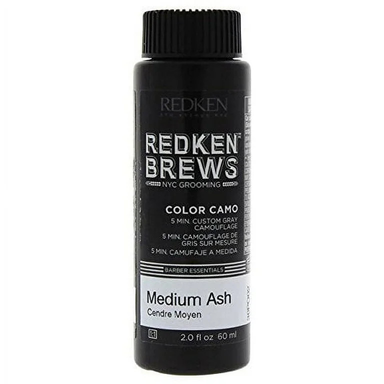Redken Brews Hair Color Camo Medium Ash for Men - 2 oz | Walmart (US)