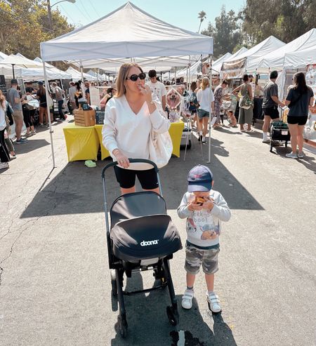 Farmer's market sundays are the best. I'm also loving this v-beck sweatshirt for fall (and nursing) and these bike shorts are the perfect length for mom life.

#LTKstyletip #LTKfitness #LTKbaby