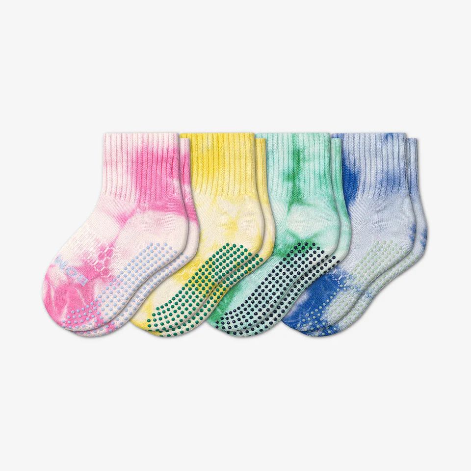 Toddler Tie Dye Gripper Calf Sock 4-Pack | Bombas Socks