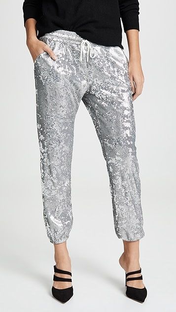 Sequin Jogger Pants | Shopbop